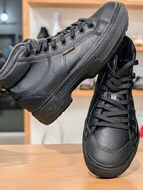 Adidas Originals Nizza Trek Platform~High Tops~Black HQ7103~Women's Size 9 1/2
